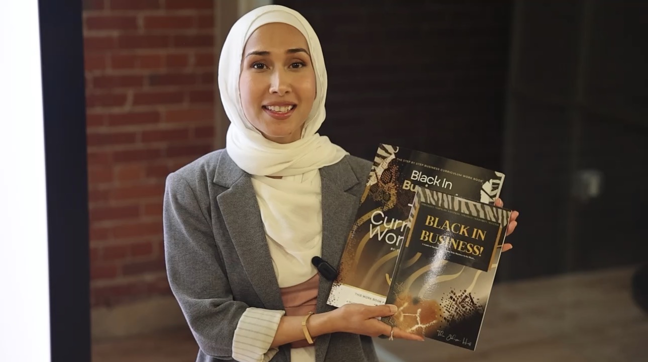 The Black in Business! book and the Curriculum Workbook