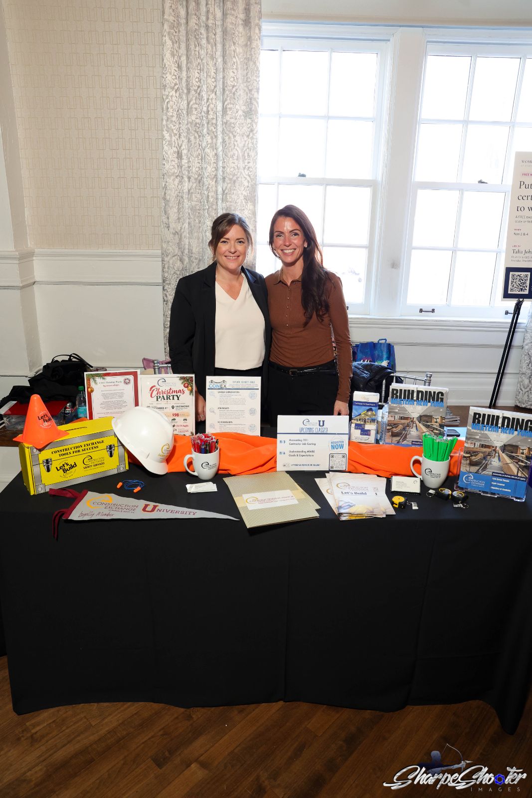 Construction Exchange booth