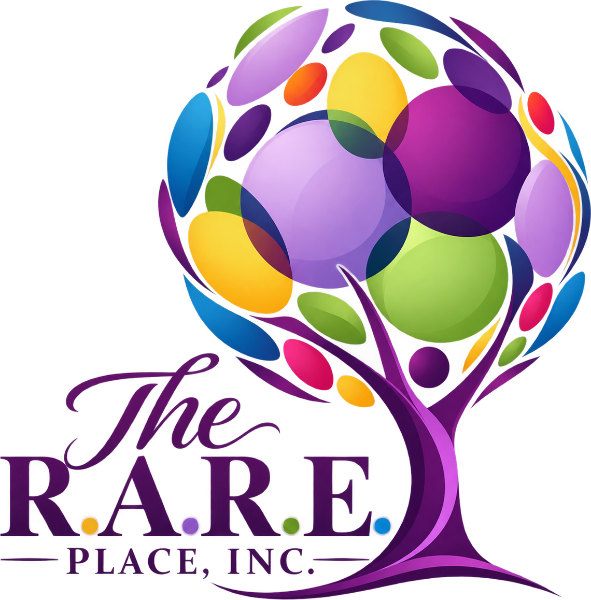 The R.A.R.E. Place, Inc. logo